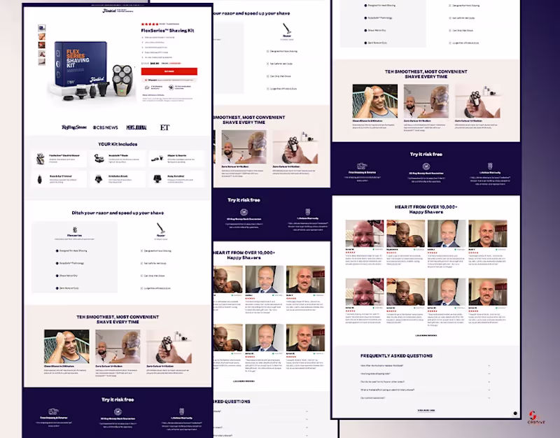 Cover image for Landing Page Designed on Replo