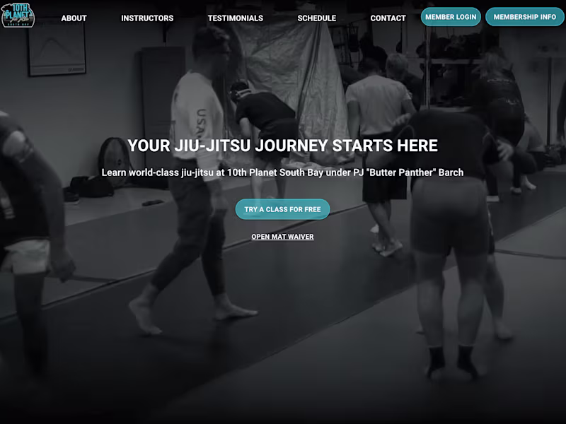 Cover image for 10th Planet South Bay Jiu-Jitsu