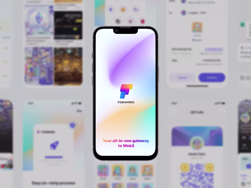 Cover image for FORWARD SocialFi App UIUX