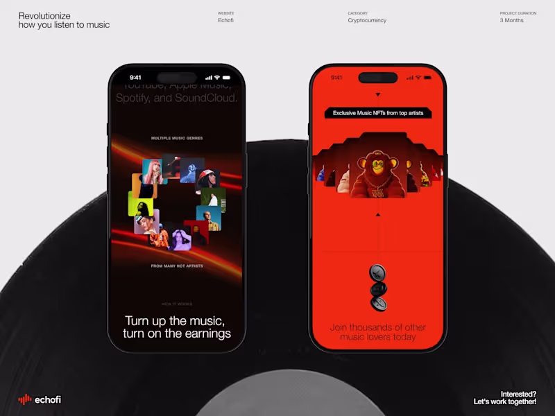 Cover image for Echofi - Mobile Screens