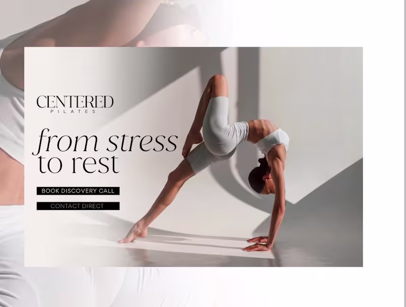 Cover image for Branding for Centered Pilates 
Pilates