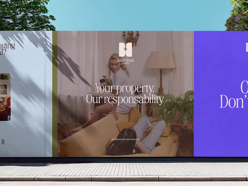 Cover image for Brand Identity Development for Baker Street Properties