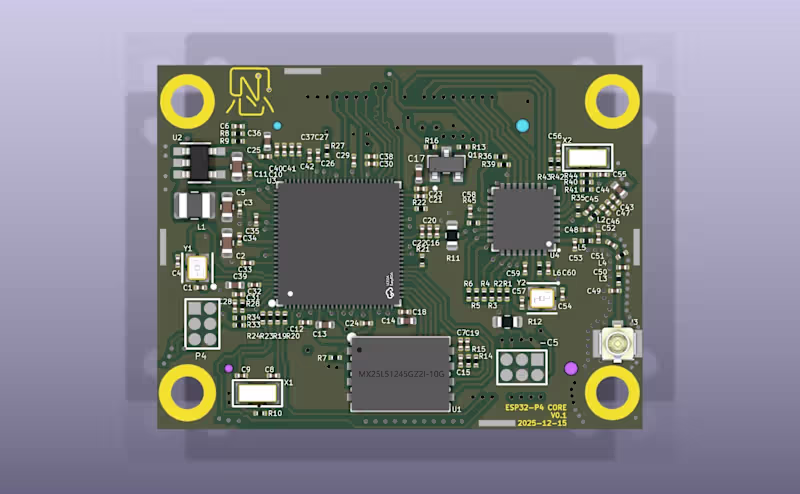 Cover image for ESP32-P4 SOM: Dual-Core AIoT Hub