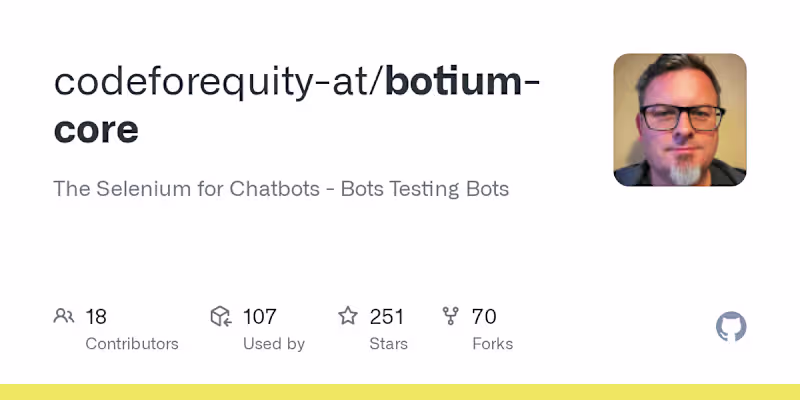 Cover image for Open Source Contributions to Botium