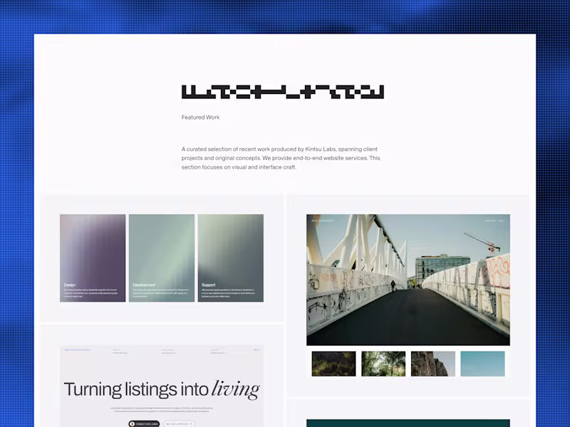 Cover image for Kintsu Labs Studio Website