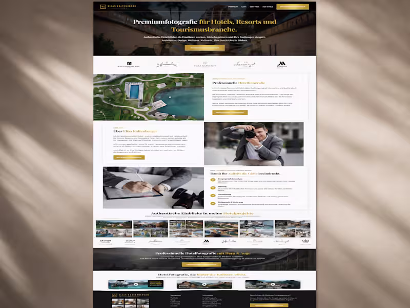 Cover image for Premium Hotel Photography Website —