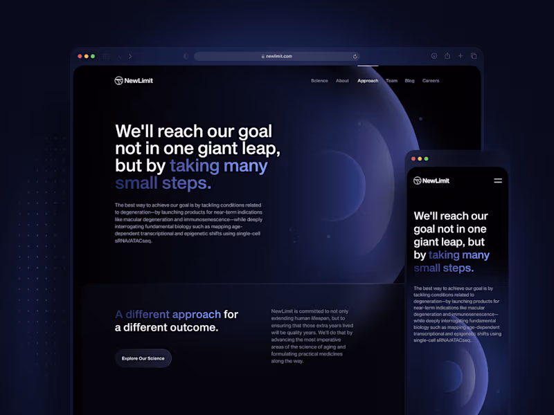 Cover image for Transform, Redesign and Build a responsive website design