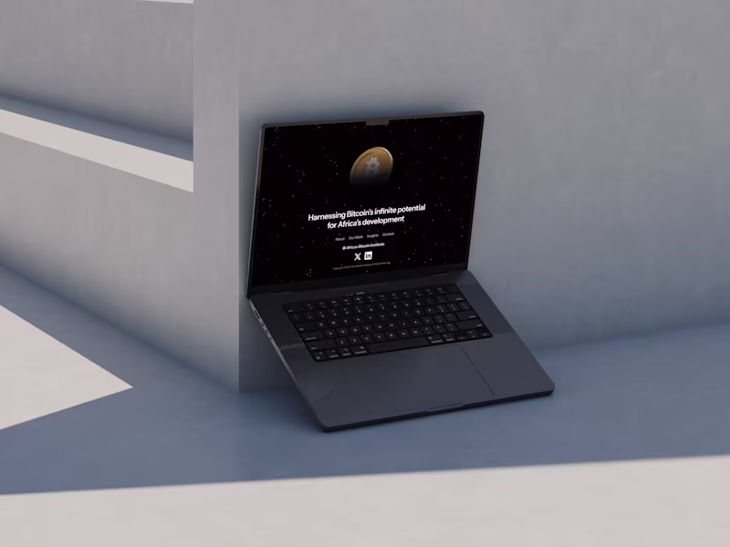 Cover image for Africa Bitcoin Institute Website Redesign and Build