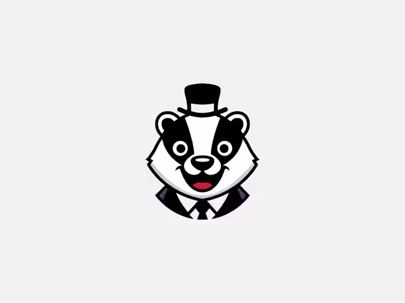 Cover image for Mr panda mascot logo