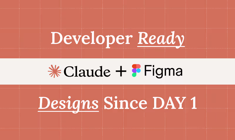 Cover image for MVP UI/UX Design with Claude Design & Figma