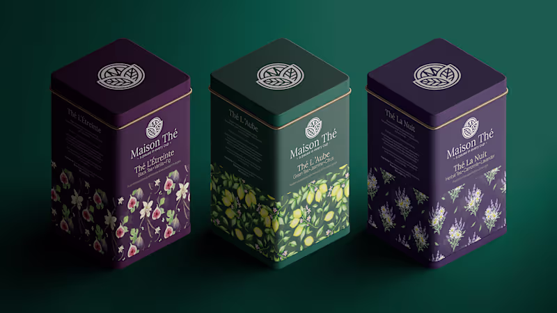 Cover image for Maison Thé - Logo, Visual Identity & Packaging
