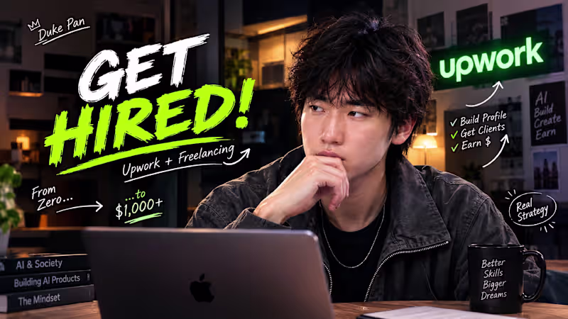 Cover image for Tech & AI YouTube Thumbnail Design