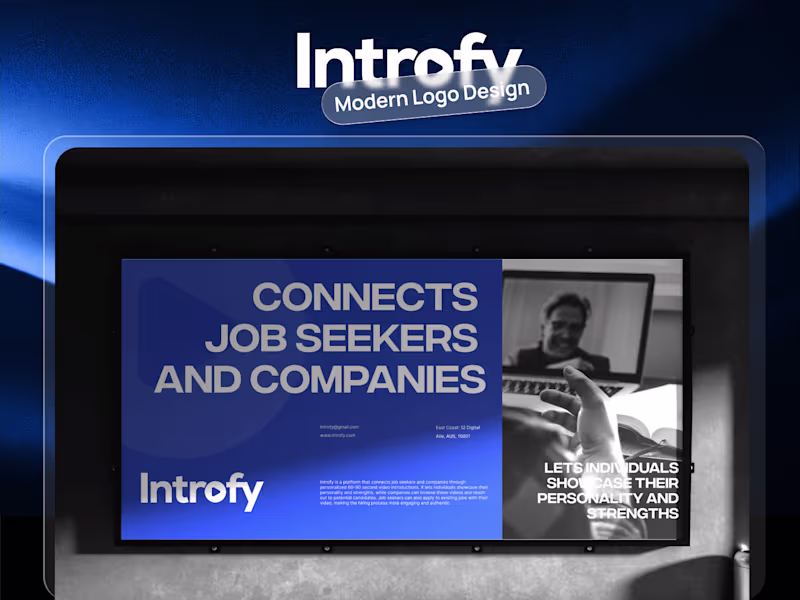 Cover image for Introfy : Brand Identity Logo Design
