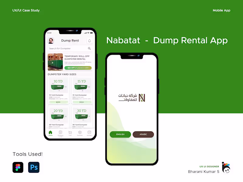 Cover image for Dump Rental App