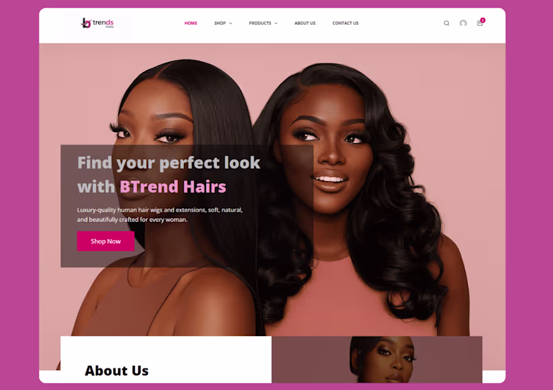 Cover image for Shopify Store Design for Btrends