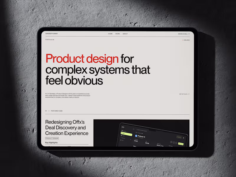 Cover image for I recently refreshed my portfolio