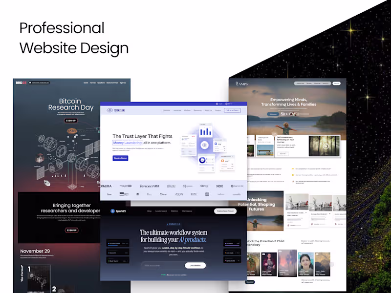 Cover image for Website Design 