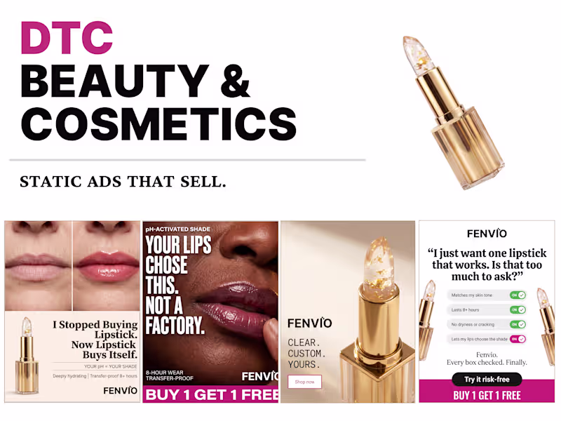 Cover image for Full-Funnel Ad Creative System 