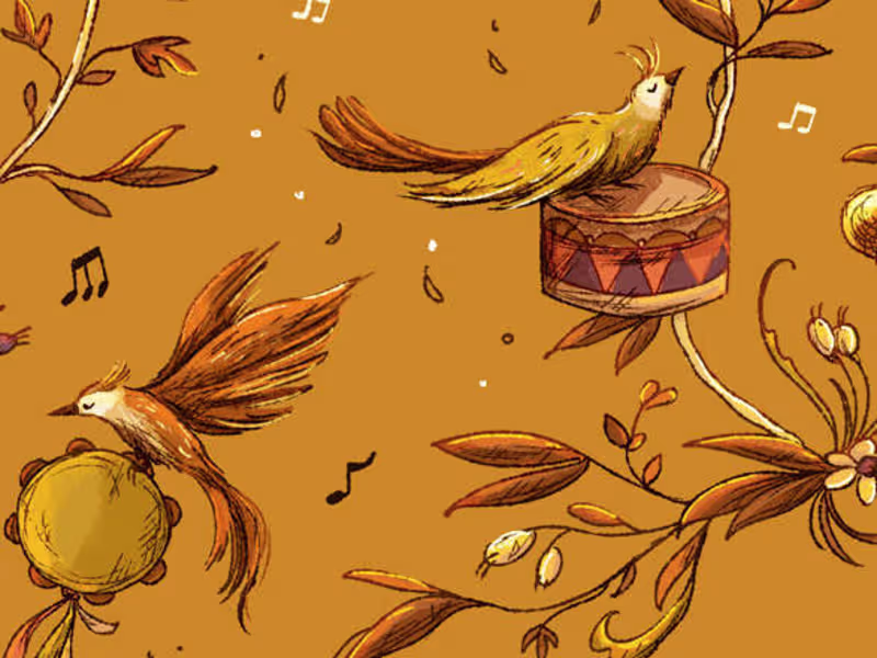 Cover image for Gift Wrapping Paper Design · Pattern Illustrations