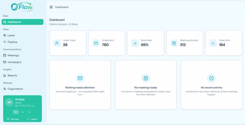 Cover image for AI-Powered Cold Outreach & Sales Automation Platform