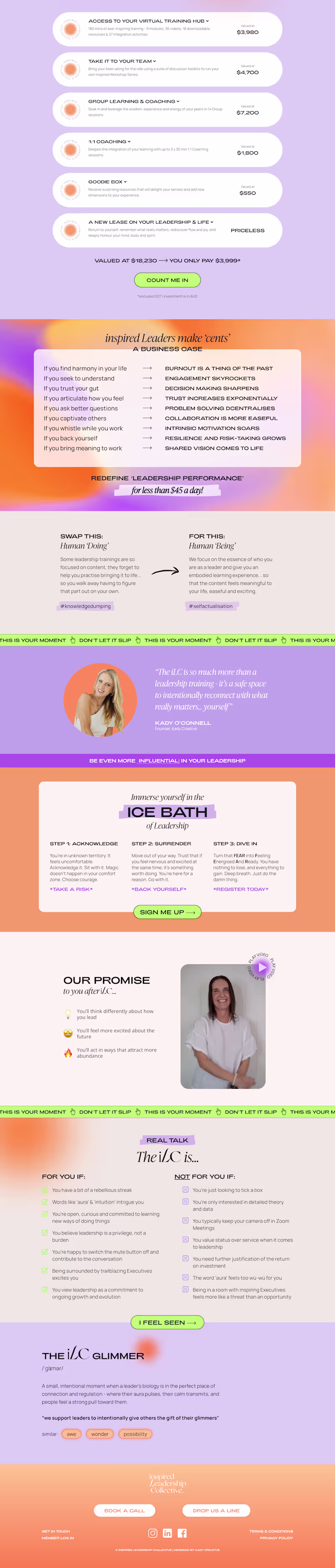Cover image for Custom landing Page Built On #Kajabi