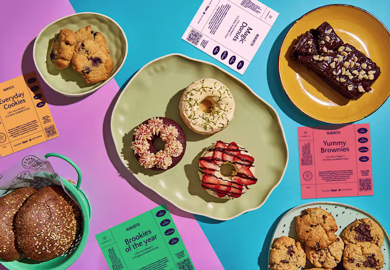 Cover image for KETO Labels and packaging design