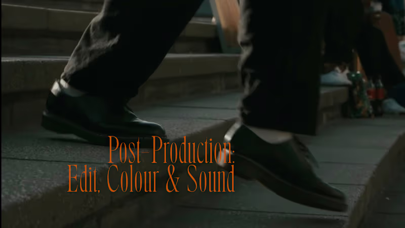Cover image for Post-Production: Edit, Colour & Sound