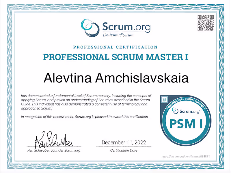 Cover image for Agile Excellence: Scrum Integration