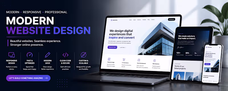 Cover image for Modern Website Design