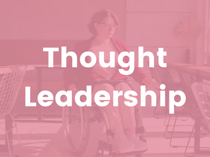 Cover image for Thought Leadership: Explore Possible