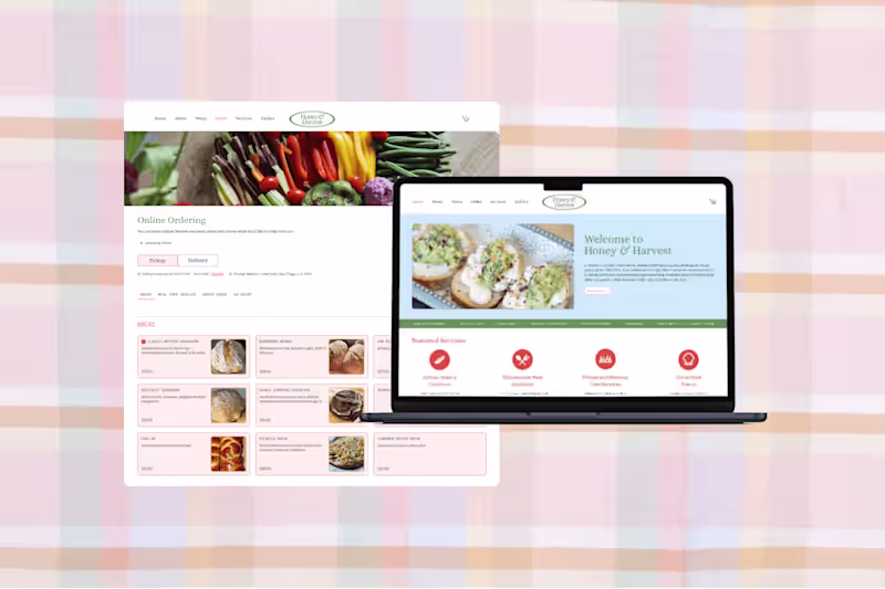 Cover image for Honey & Harvest | Website Design & Branding