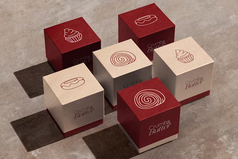 Cover image for CRUMB&BUTTER - PACKAGING DESIGN