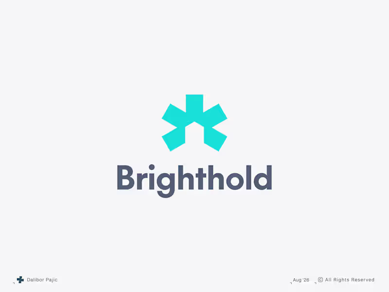 Cover image for Brighthold — Modern Real Estate Brand Identity
