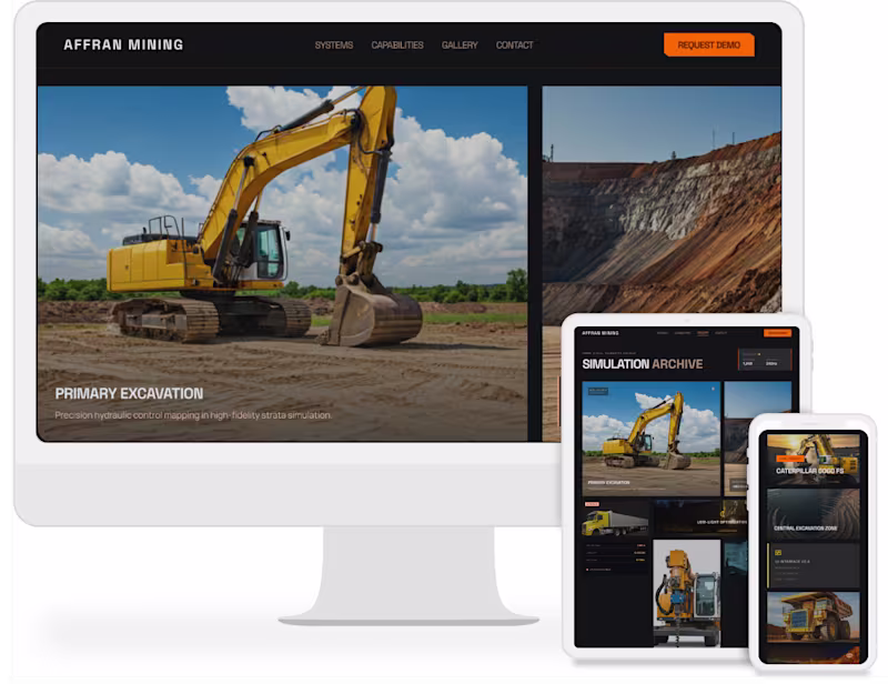 Cover image for Affran mining training app