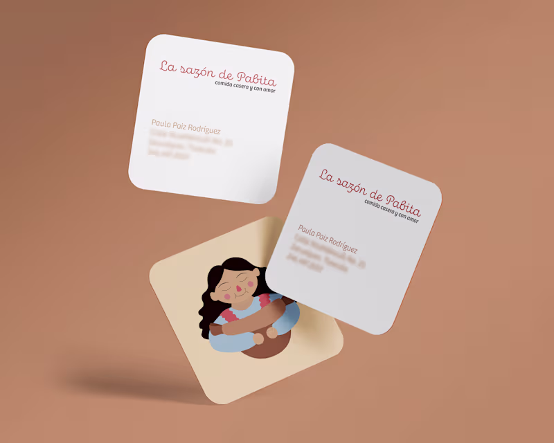 Cover image for Branding — La sazón de Pabita on Behance