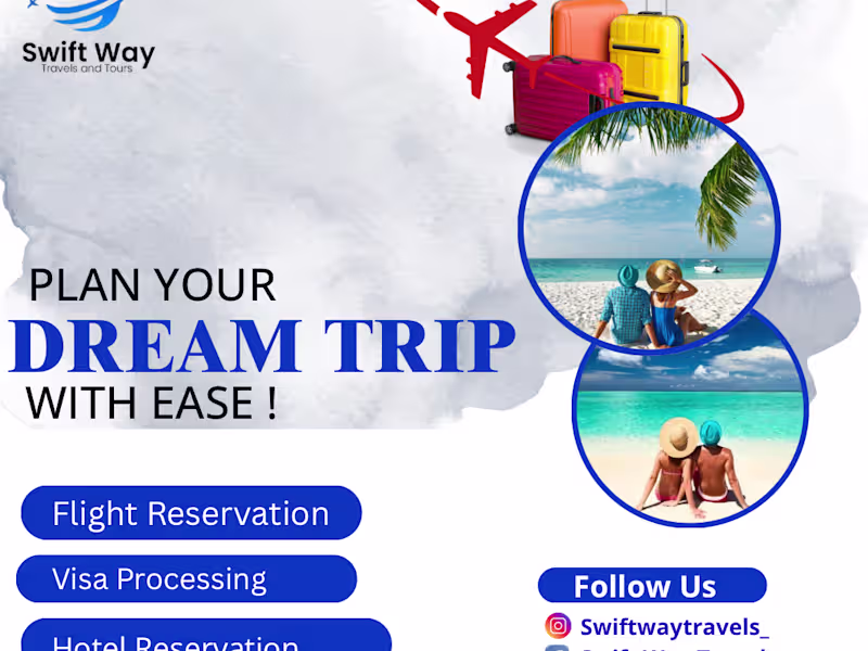 Cover image for Graphic design for a Travel Agency 