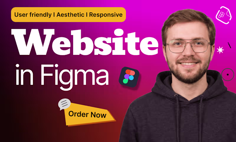 Cover image for Website design in Figma