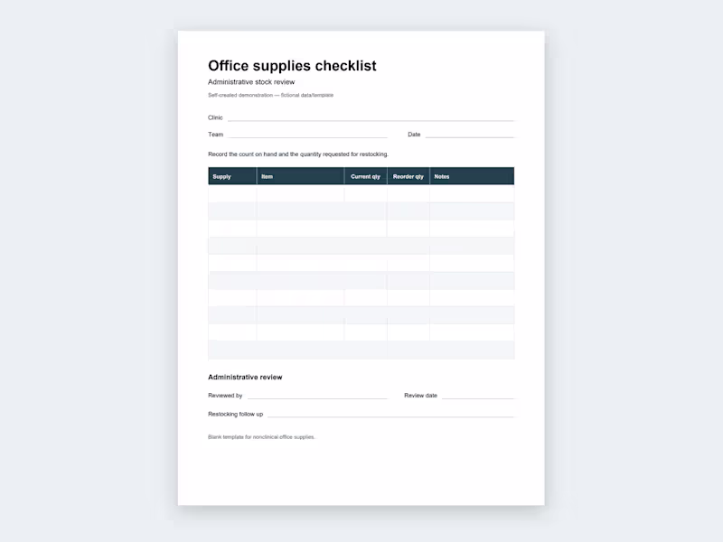 Cover image for Turn your notes into a one-page checklist