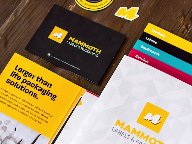Cover image for Mammoth Labels & Packaging Visual