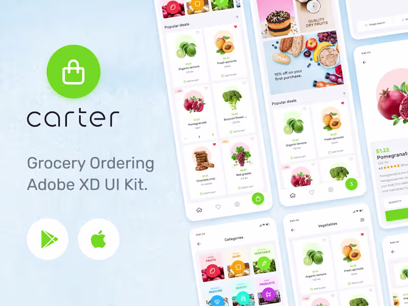 Cover image for Carter Grocery App — Case Study