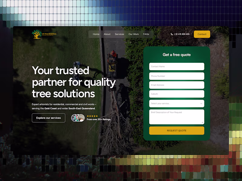 Cover image for GC Tree Solutions: Framer Site Refresh + CMS