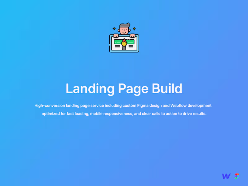 Cover image for Landing Page Build