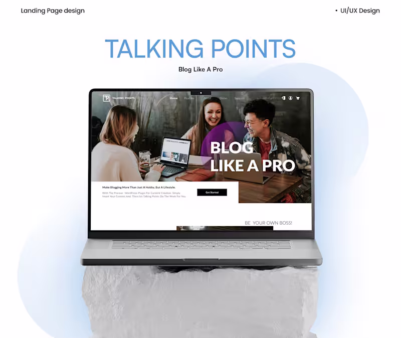 Cover image for Figma Website Design for Media Brand | Structured UI/UX System