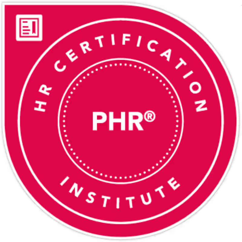 Cover image for HR Professional, Certified, Start-up & Small Business Pro