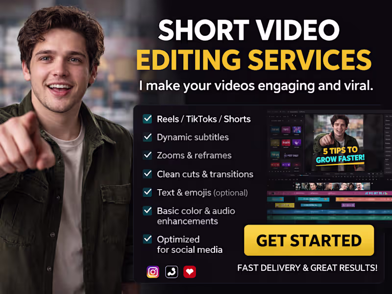 Cover image for Short-Form Video Editor for Social Media 🎬🚀