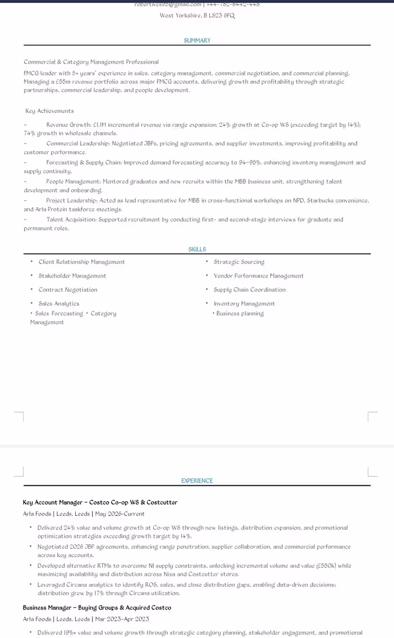 Cover image for Previous Resume Writing & ATS