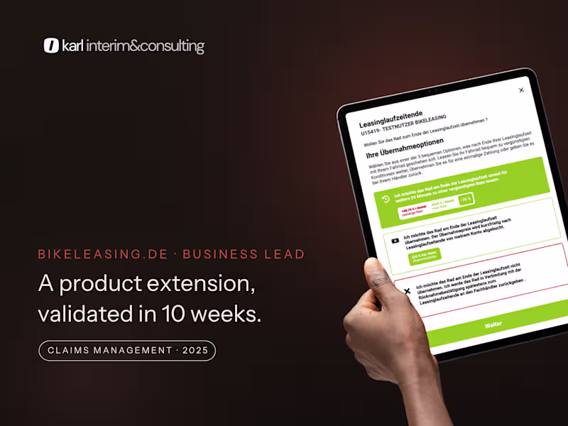 Cover image for A Product Extension Validated Before a Single Line of Code