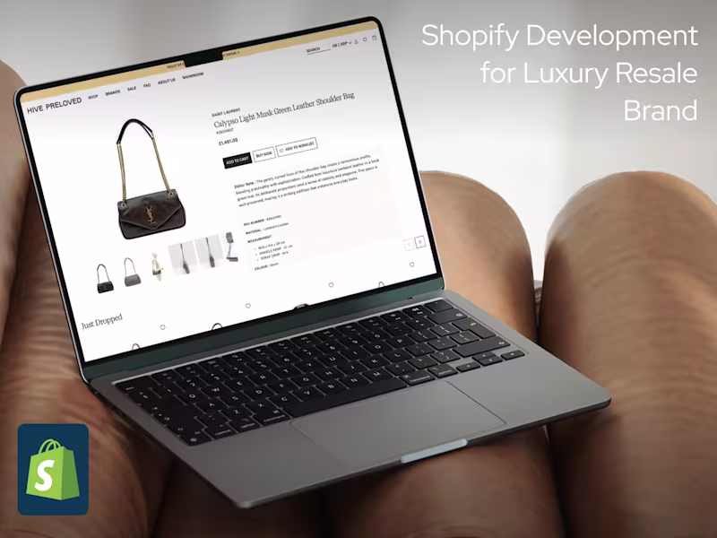 Cover image for Hive Preloved: Custom Shopify Development