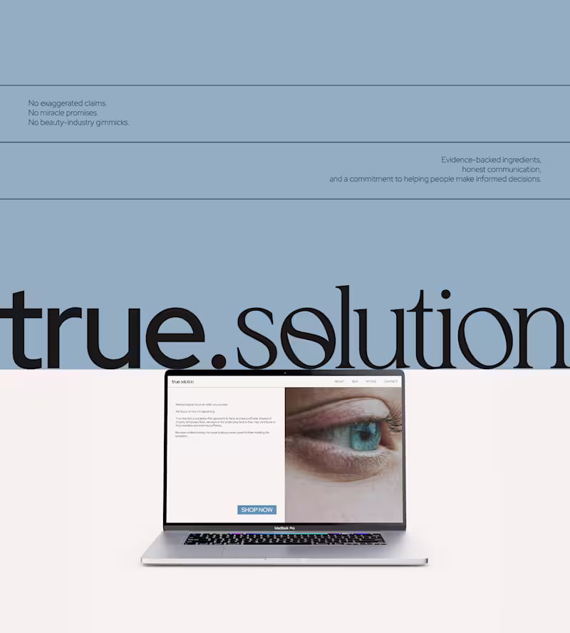 Cover image for true.solution | Beauty Supplements