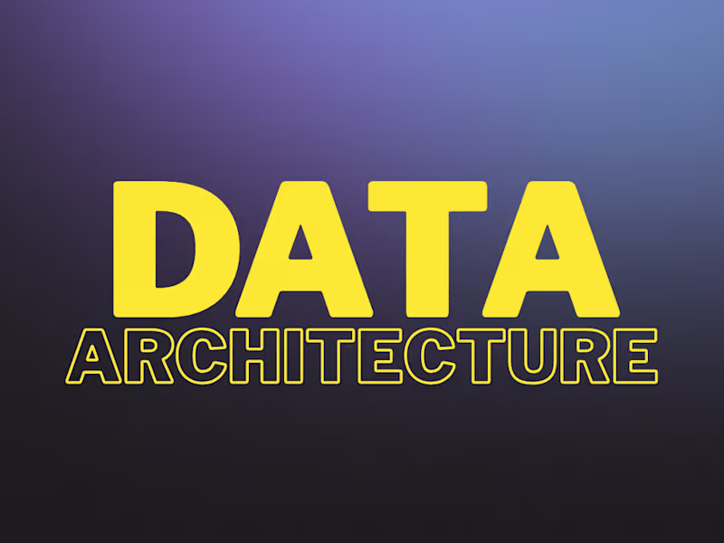 Cover image for Data Architecture and Engineering